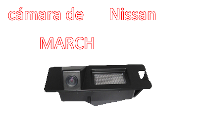 Impermeable de la visión nocturna de visión trasera cámara de reserva especial para NISSAN MARZO, CA-855